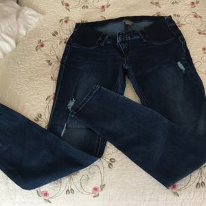 Indigo blue from motherhood maternity jeans